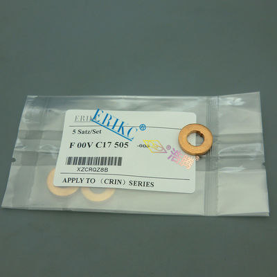 ERIKC common rail fuel copper gasket F 00V C17 505, For BOS 7.1*15*2.5mm base diesel generator nozzle copper washer