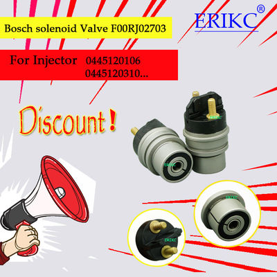 ERIKC bosch FOORJ02703 common rail solenoid valve F OOR J02 703 control solenoid valve F00V C30 318