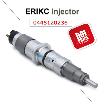 ERIKC 0445120236 For BOS common rail diesel injector 0 445 120 236 fuel truck injection 0445 120 236 for Komatsu For Cumins