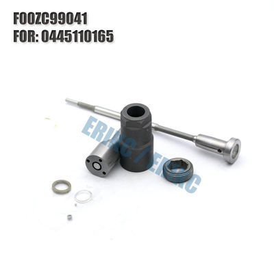 ERIKC 0445110165 For BOS repair kit FOOZC99041 common rail injector nozzle valve FOOZ C99 041 / F OOZ C99 041