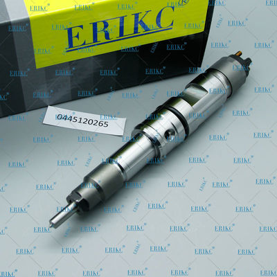 ERIKC 0445120265 For BOS Fuel Pump Injector 0445 120 265 For Cumins Common Rail injector 0 445 120 265 for WEICHAI