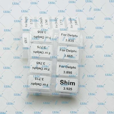 Common rail injector nozzle base washer For Delp injection valve seal repair adjusting shim sets size 3.715--3.925mm