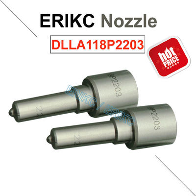 ERIKC DLLA118P2203 For BOS fuel injector nozzle 0 433 172 203 Komatsu For Cumins injector nozzle DLLA 118 P 2203