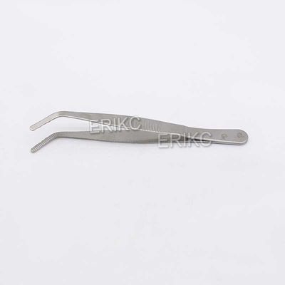Injector installation tool straight tweezers and injector removal tool stainless steel elbow tweezers