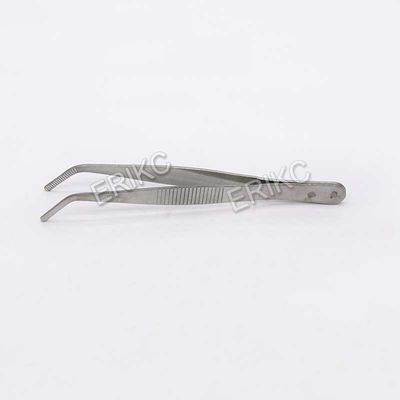 Injector installation tool straight tweezers and injector removal tool stainless steel elbow tweezers