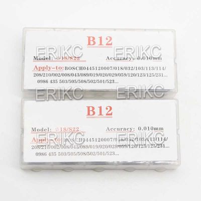 ERIKC Adjustment Shim of Fuel Injector B12 Calibration Shim Diesel Engine Adjustment Shims for Bosch
