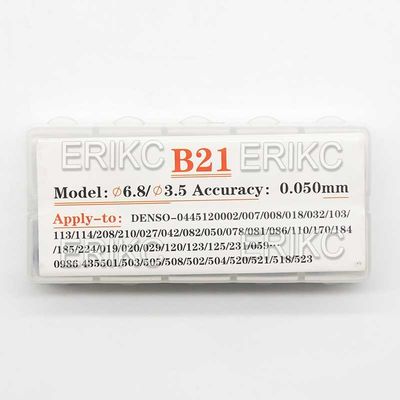 ERIKC Injector Shim B21 Common Rail Adjustment Shim Gasket Kit Size 1.20mm-1.77mm for Denso