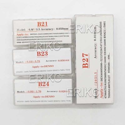 ERIKC B21 B23 B24 B27 Injector Repair Shim 400PCS Common Rail Nozzle Valve Adjusting Shim Washer for Denso