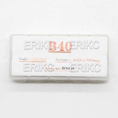 ERIKC Diesel Injector Shim B40 Common Rail Adjust Gasket Kit Spring Washer Shims Size: 1.46-1.64mm for Bosch