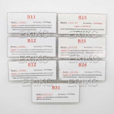 ERIKC 600 Pieces Common Rail Injector Ring Fuel Injector Base Shim B11 B12 B13 B14 B16 B25 B31 Standard Washer For BOS
