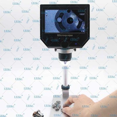 ERIKC Storage function and industry Digital Stereo Microscope with LCD Screen, folds ,can be adsorbed on the surface