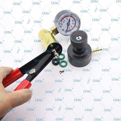 ERIKC Tool Components Common Rail Valve Assembly Electrical Valve Plate Sealing Test Tool For BOS
