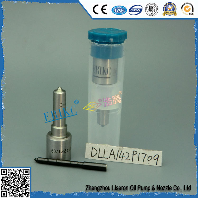 ERIKC DLLA142P1709 For BOS fuel oil spray nozzle DLLA 142P 1709 For Cumins common rail injector nozzle 0 433 172 047