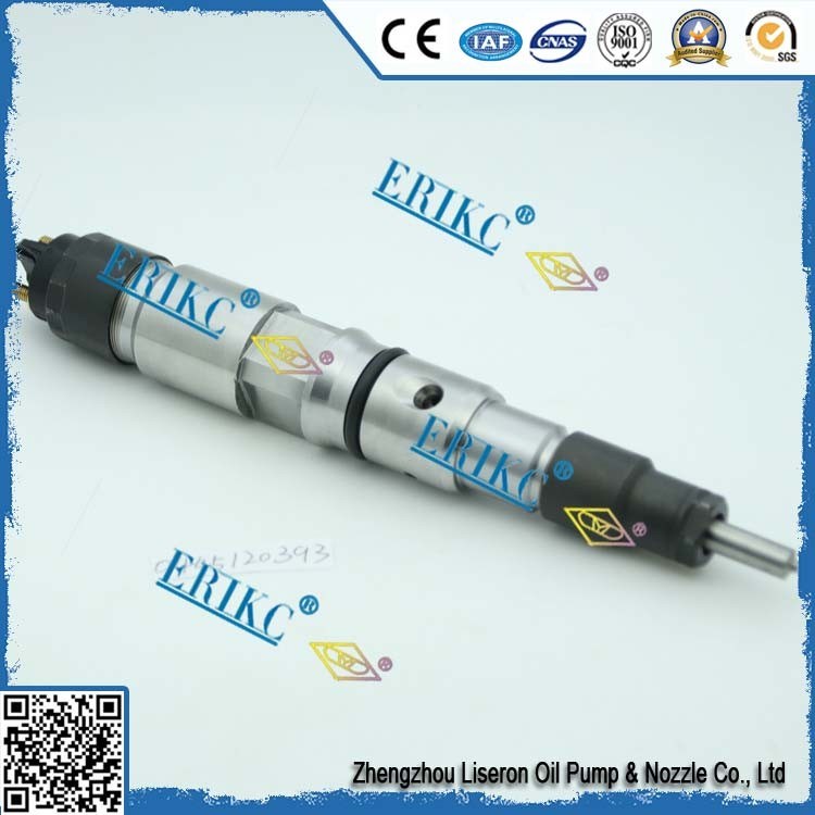 For BOS engine spare parts 6l fuel injector 0445120393 , ERIKC auto accessory injector 0 445 120 393 / 0445 120 393