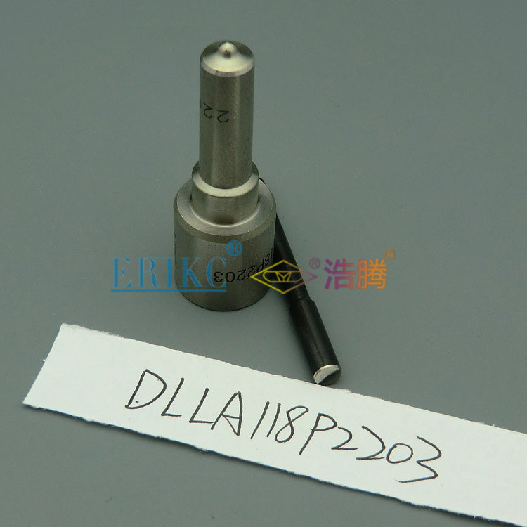 DLLA118P2203 high pressure fog nozzle Komatsu For Cumins DLLA118P 2203 For BOS nozzle diesel opel 0433 172 203