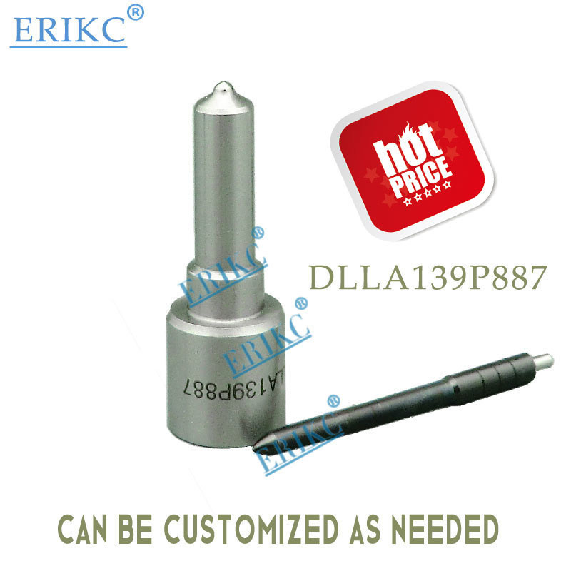 ERIKC  DLLA 139 P887 Denso fuel injection nozzle 0934008870 For JOHN DEE common rail nozzle DLLA 139P 887 / DLLA139P 887