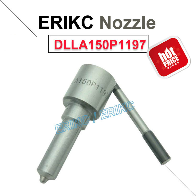 ERIKC auto fuel HYUNDAI injector 0 445 110 290 / 126 nozzle For BOS DLLA150 P 1197 , common rail KIA nozzle DLLA150P 1197