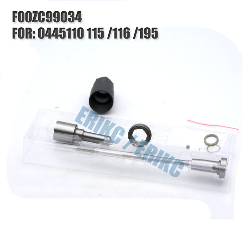 F00ZC99034 For BOS CRIN overhaul kit F00Z C99 034 fuel injector repair nozzle valve F 00Z C99 034 for 0445110195