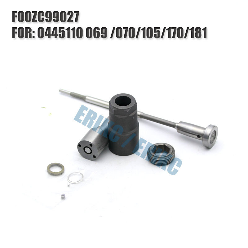 ERIKC F00ZC99027 common rail adjust kits F00Z C99 027  fuel injector repair kit F 00Z C99 027 for 0445110069 / 070 /105
