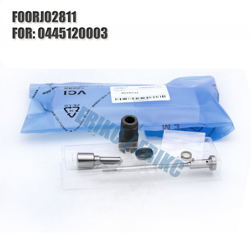 ERIKC repair kit FOORJ02811 For BOS diesel injector valve nozzle part F OOR J02 811 for 0 445 120 003