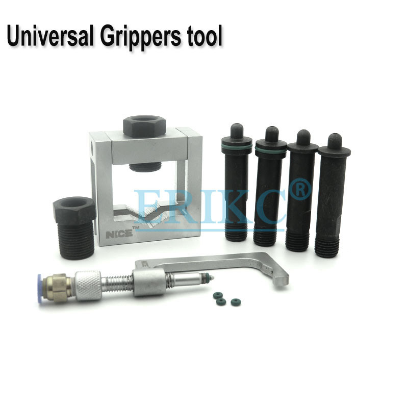 ERIKC common rail injector Fixture repair tool Universal adapter gripper Holder Clamp For BOS denso For Delp