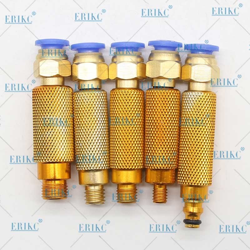 ERIKC E1024138 Diesel Pump Injector External Fuel Injector Return Joint for Denso/Bosh 5 Sizes/Set